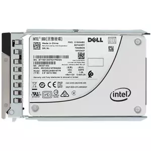 NEW DELL Intel 3.84TB 2.5" SATA 6G PowerEdge 14Gen 15G 16G R640 R650 Server SSD - Picture 1 of 4