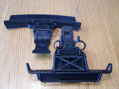 Parachoques y soportes para camión Arrma Mojave 1/7 6s BLX Desert placas de deslizamiento delanteras traseras EXB Foto 1 de 4