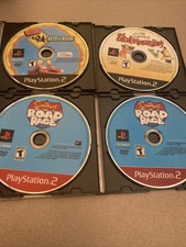 Lot of PS2 Simpsons Games Hit & Run Road Rage Skateboarding Discs Only