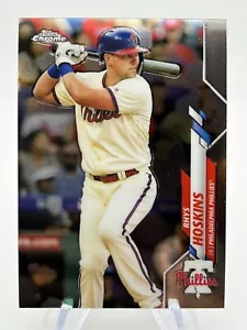 Rhys Hoskins 2020 Topps Chrome #184 MLB Philadelphia Phillies Baseball - Picture 1 of 2