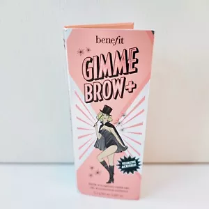 Benefit Gimme Brow+ Volumizing Eyebrow Fiber Gel Sample, Shade 3, 0.2g Brand New - Picture 1 of 4