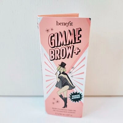 Benefit Gimme Brow+ Volumizing Eyebrow Fiber Gel Sample, Shade 3, 0.2g Brand New - Image 1 of 4