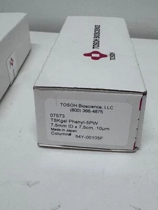 Tosoh 07573 TSKgel Phenyl 5PW 7,5 mm ID x 7,5 cm 10 μm columna HPLC - Imagen 1 de 1
