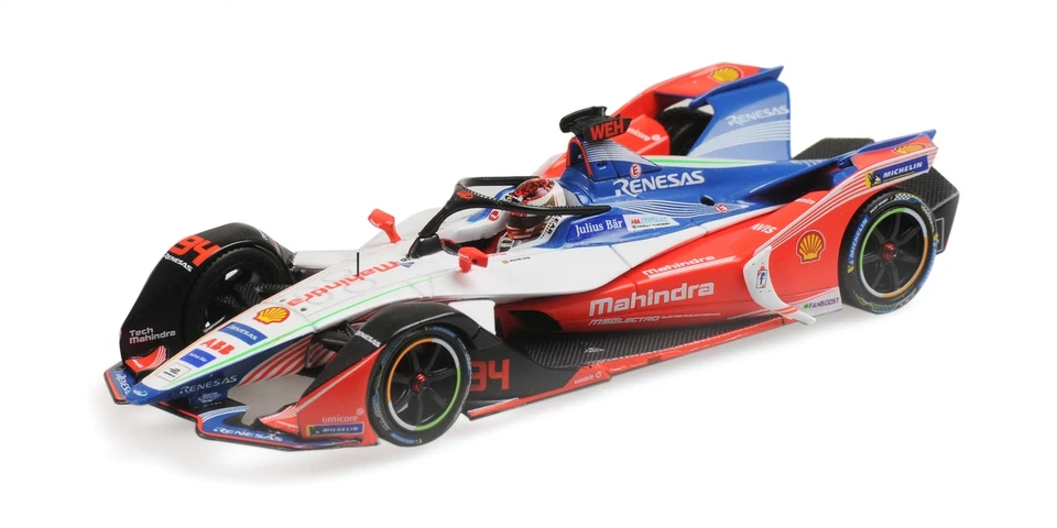 Minichamps 1:43 FORMULA E SEASON 5 MAHINDRA RACING FELIX ROSENQVIST - Immagine 1 di 1