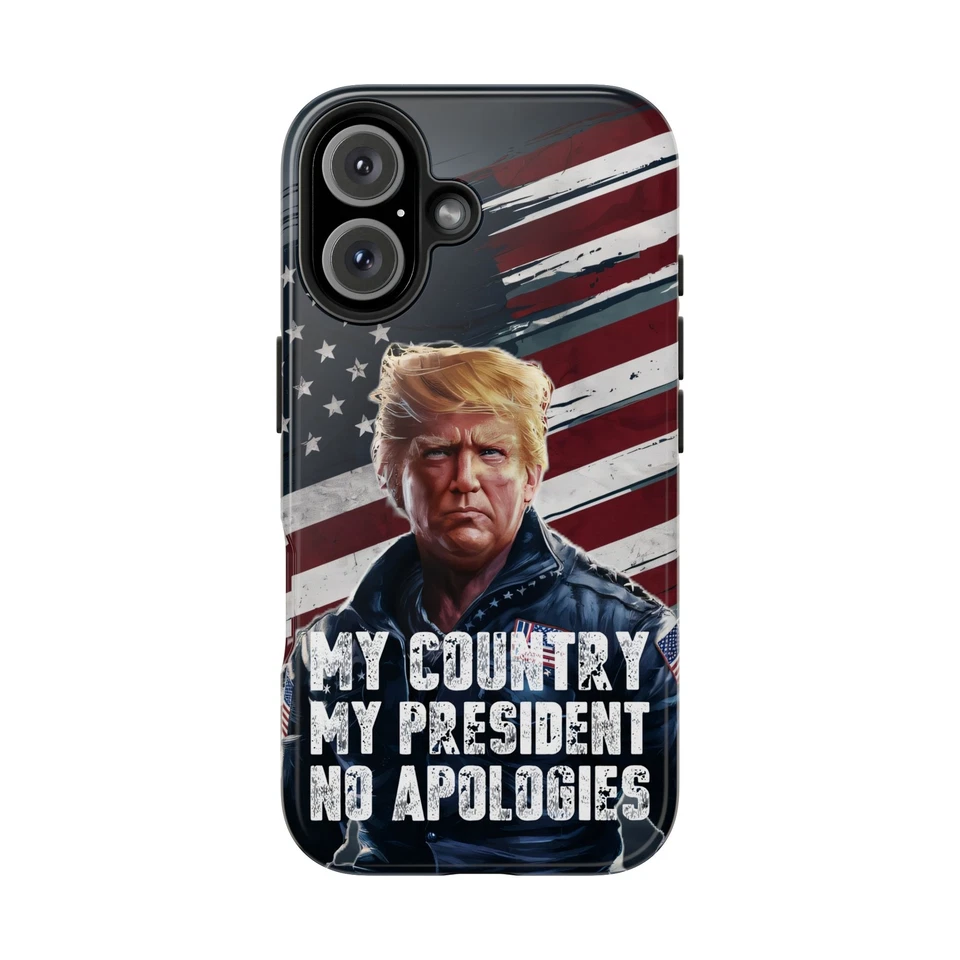 My President Trump iPhone Phone Case 2024 Election MAGA 47 Republicans Campaign - Image 1 of 1