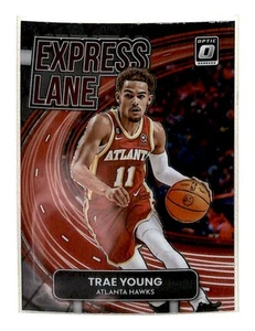 2023-24 Donruss Optic Express Lane Trae Young Atlanta Hawks #3 - Picture 1 of 2