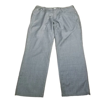 Brunello Cucinelli Pants Men's Size 54 Gray Traditional Fit Button Fly (37x29.5) - Image 1 of 4