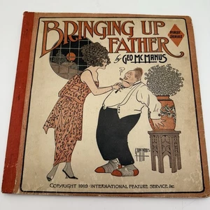 Cómic de dibujos animados de 1919 primera primera serie Bringing Up Father George Geo McManus - Imagen 1 de 21
