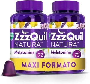 Natura Integratore per Il Sonno, Con Melatonina per Dormire Ed Estratti Di Lavan - Foto 1 di 12