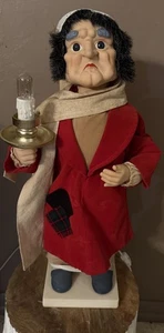 TELCO Motionette SCROOGE Christmas Carol 20" Animated Light Up Moving Vintage - Picture 1 of 11