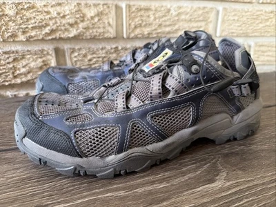 Salomon Techamphibian Mens 9 Quick Lace Water Trail Hiking Mesh River Blue - Image 1 of 4
