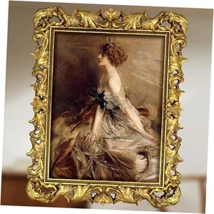 11x14 Picture Frame Vintage Ornate Picture Frames Antique 11x14 inch Gold - Picture 1 of 7