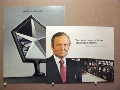 Лот из 2 1981 Chrysler Imperial продажи брошюр - Изображение 1 из 4