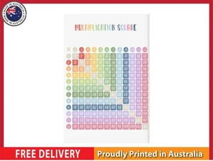 NEW (LAMINATED) MULTIPLICATION  (61X91CM) EDUCATIONAL CHART PICTURE PRINT - Picture 1 of 2