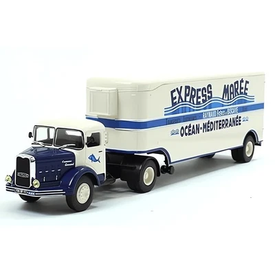 Bernard 150 MB 1951 1965 Express Maree 1:43 Trailer truck Ixo Altaya Diecast - Image 1 of 2