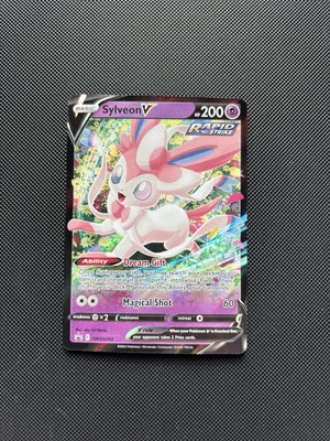 Sylveon V - SWSH202 Sword & Shield 2022 Promo Ultra Rare Pokémon Card NM-Mint - Image 1 of 2