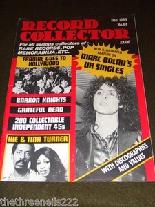 RECORD COLLECTOR #64 - IKE & TINA TURNER - DEC 1984 - Picture 1 of 1