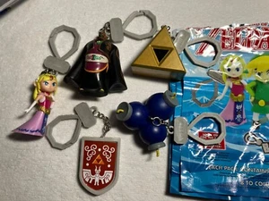 5 Legend of Zelda Backpack Buddies Triforce Key Chain Figure Paladone Nintendo - Bild 1 von 1