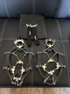 Uni- Gear Ice Cleats, Crampons for Hiking Boots and Snow Shoes Large - Picture 1 of 4
