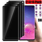 For Samsung Galaxy S10+ S10e S10 Privacy Phone Screen Protector Tempered Glass