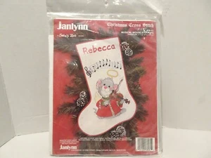 Cross Stitch Suzy's Zoo Christmas Stocking Kit Musical Mouse #38-81 NEW 1989 - Picture 1 of 5