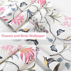 1/2/3 X 10m Floral Bird Vintage Country Garden Style Wallpaper Decor Bedroom Aus