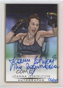 2021 Goodwin Champions Inscriptions /35 Joanna Jedrzejczyk The Boogiewoman Auto