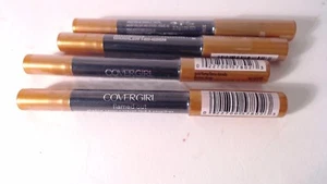 4 COVERGIRL FLAMED OUT SHADOW PENCIL -330 GOLD FLAME USA NEW - Picture 1 of 2