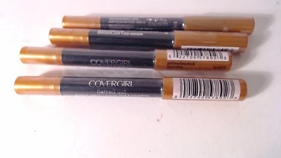 4 COVERGIRL FLAMED OUT SHADOW PENCIL -330 GOLD FLAME USA NEW - Image 1 of 2