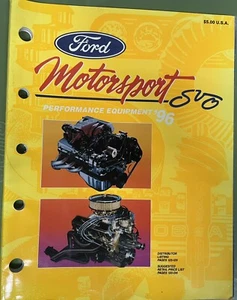 96 Ford Motorsport SVO Performance Equipment Catalog 1996 - Picture 1 of 12