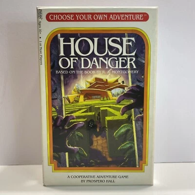 House Of Danger Game - Choose Your Own Adventure. Complete Game, Z-MAN - Image 1 of 4