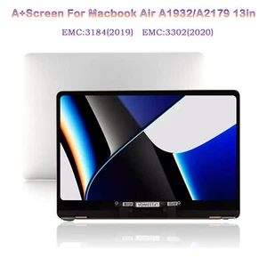 Repuesto de pantalla LCD para MacBook Air A2179/A1932 13 pulgadas 2019-2020 astilla - Imagen 1 de 9