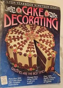 Vintage WILTON Yearbook 1989 Cake Decorating Magazine Instruction Book - Picture 1 of 4