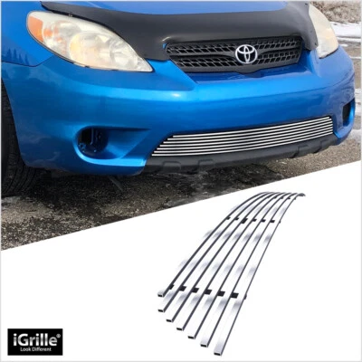 Parachoques inferior cromado de acero inoxidable para Toyota Matrix 2003-2008 Foto 1 de 4