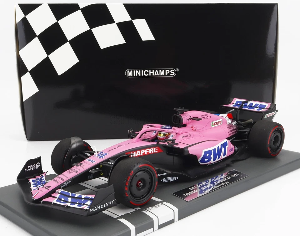 1/18 MINICHAMPS - ALPINE - F1 A522 TEAM ALPINE BWT N 14 BAHRAIN GP 2022 11722011 - Immagine 1 di 1
