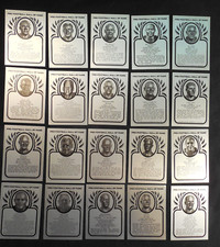 Hall of Fame Metallic RARE Cards U PICK Reeves Nomellini Mara Badgro Hein etc