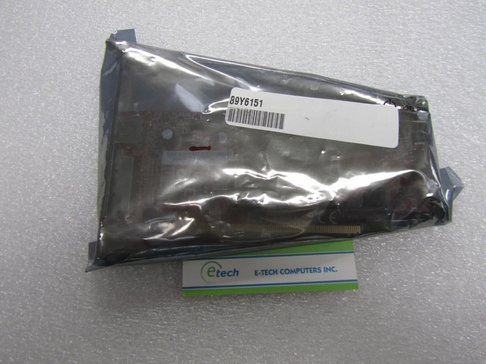 89Y6151 - AMD HD5450 512MB PCIe Video Card / 1x DisplayPort + 1x DVI - Image 1 of 4