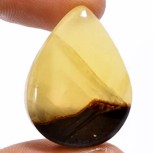 100% Natural Septarian Pear Shape Cabochon Gemstone 30.5 Ct. 27X21X6 mm X-9285 - Picture 1 of 2