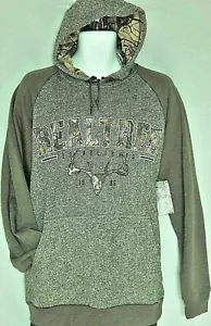 Realtree Hoodie Camo Mens Size Medium Green Sweatshirt Buck Hunting - Picture 1 of 7