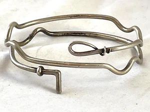 ANTIGUO BRAZALETE DE CORTE CABALLO DE PLATA ESTERLINA 1908 VICTORIANO - ENVÍO GRATUITO - Imagen 1 de 5
