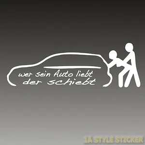Liebe Auto i love MK aufkleber fun tuning sticker the shocker sex haters - Picture 1 of 3