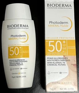 Bioderma Photoderm Mineral Fluid SPF50+ 75g Exp 03/2026 NIB - Picture 1 of 2