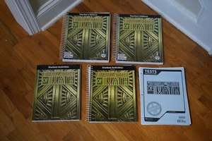Fundamentals of Math Teacher's Ed. Books 1&2 Student Activities Books,Answer Key - Imagen 1 de 7