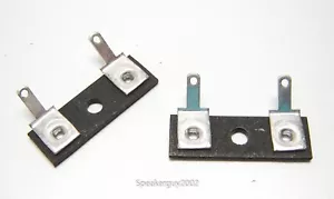 Coppia di terminali woofer scheda fibra / parte altoparlante / .12 vanga / FBT20 - Foto 1 di 1