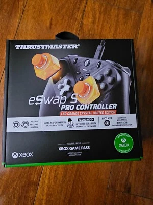 Thrustmaster eSwap S Crystal Orange Wired Controller for Xbox, PC - Image 1 of 3