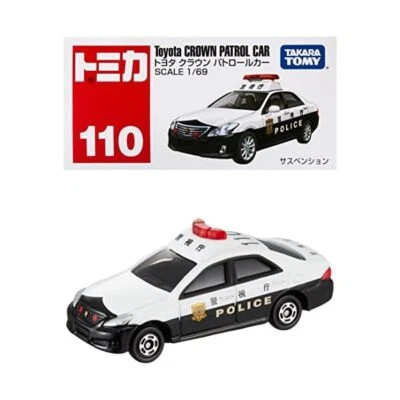 TAKARA TOMY TOMICA No.110 1/69 Scale Toyota CROWN PATROL CAR (Box) NEW Japan JP - Image 1 of 4