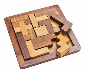 New Wooden Jigsaw Puzzle - Board Game for Kids ( Pack of 1 ) US - Picture 1 of 3