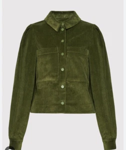 Hemdbluse Jacke v. Ted Baker London Gr. T5 42 Oliv Grün - Bild 1 von 8