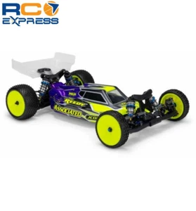 JConcepts RC10B7 RC10B7D body w/carpet turf dirt wing Clear JCO0634 - Picture 1 of 1