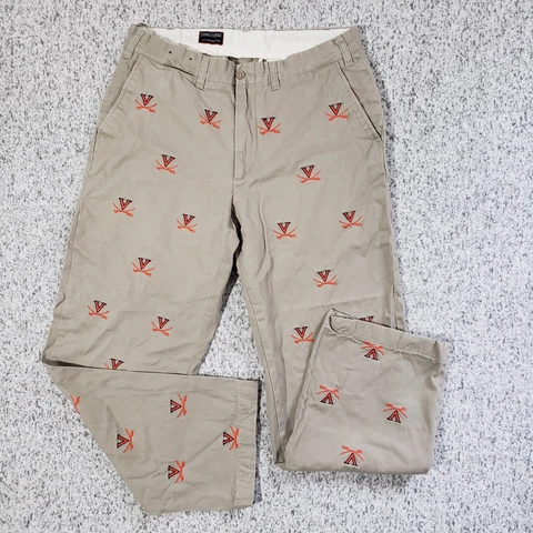 Pennington Bailes Stadium Pants UVA Cavaliers Mens 33x29 University of Virginia Cover